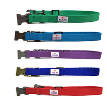 Load image into Gallery viewer, P.Y.T. Pet 15 Colors Classic Solid Dog Collars - Adjustable Buckle Collars for Dogs