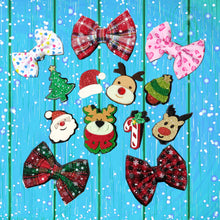 Load image into Gallery viewer, P.Y.T. PET_ Winter Christmas Dog Collars, Collar décor,Detachable Embellishment,Reindeer, Candy Bar, Christmas Tree, Holiday Home Accessory