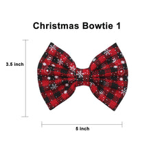 Load image into Gallery viewer, P.Y.T. PET_ Winter Christmas Dog Collars, Collar décor,Detachable Embellishment,Reindeer, Candy Bar, Christmas Tree, Holiday Home Accessory