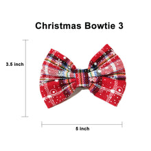 Load image into Gallery viewer, P.Y.T. PET_ Winter Christmas Dog Collars, Collar décor,Detachable Embellishment,Reindeer, Candy Bar, Christmas Tree, Holiday Home Accessory