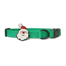 Load image into Gallery viewer, P.Y.T. PET_ Winter Christmas Dog Collars with Holiday Décor,Detachable Embellishment, Christmas Tree, Candy Bow Tie, Holiday Dog Collar Accessory