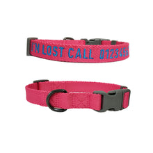 Load image into Gallery viewer, P.Y.T. Pet 15 Colors Personalized Dog Collars, Custom Embroidered with Pet Name and Phone Number- Pink