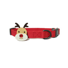 Load image into Gallery viewer, P.Y.T. PET_ Winter Christmas Dog Collars with Holiday Décor,Detachable Embellishment, Christmas Tree, Candy Bow Tie, Holiday Accessory