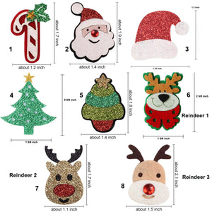 P.Y.T. PET_ Winter Christmas Dog Collars with Holiday Décor,Detachable Embellishment, Christmas Tree, Candy Bow Tie, Holiday Dog Collar Accessory