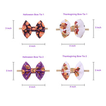 Load image into Gallery viewer, P.Y.T. Pet Fall Halloween Thanksgiving Collar décor, Detachable Embellishment, Pumpkin, Bat,Owl, Bow Tie, Holiday Home Accessory
