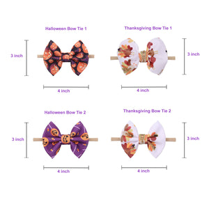 P.Y.T. Pet Fall Halloween Thanksgiving Collar décor, Detachable Embellishment, Pumpkin, Bat,Owl, Bow Tie, Holiday Home Accessory